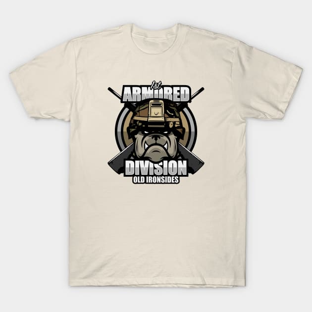 1st Armored Division T-Shirt by TCP